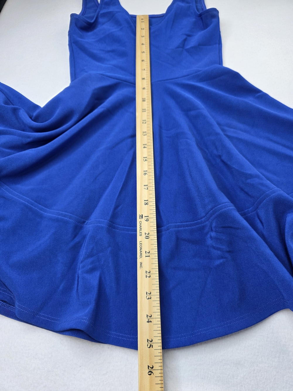 Lulus XS Royal Blue Home Before Daylight Fit & Flare Dress 3583-AN - Picture 11 of 15